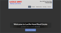 Desktop Screenshot of lucillehandrealtor.com